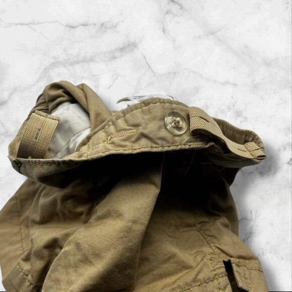 Old Navy Toddler Girl 2T Adjustable Shorts Khaki 100% Cotton - Picture 6 of 15